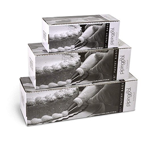 18" PipingPal Disposable Pastry Bag with Dispenser