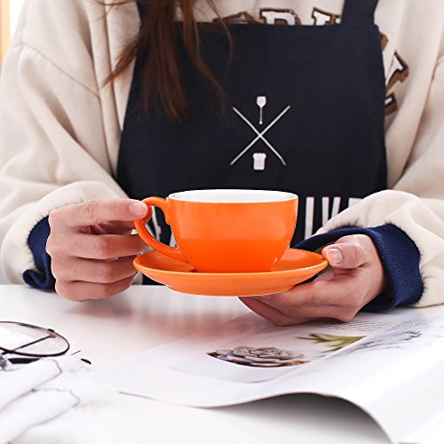 Double Espresso Coffee Cup and Saucer
