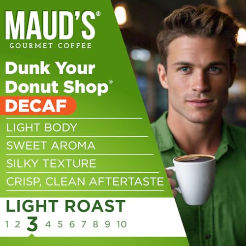 Maud’s Decaf Donut Shop Coffee Pods (100 Count)