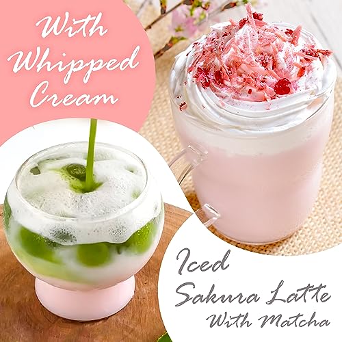 Japanese Sakura Latte Powder Cherry Blossom Mix 3.5oz (3.5 Ounce)