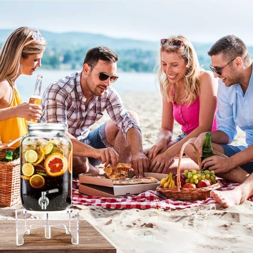 Acrylic Beverage Dispenser Stand Only