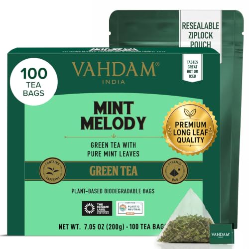 Mint Green Tea Bags (100 Count)