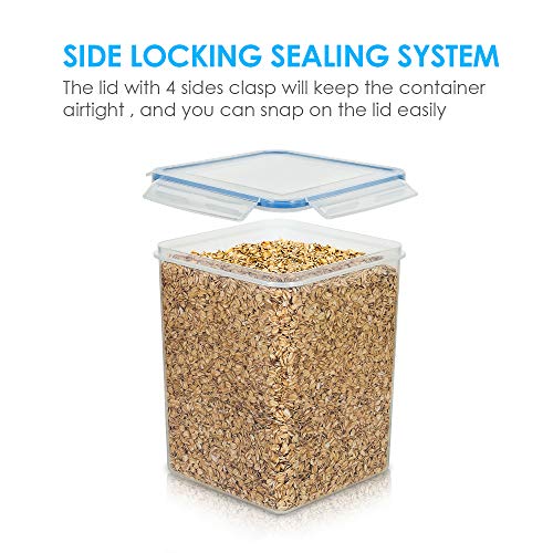 5.2L Flour Sugar Storage Containers (4 Count)