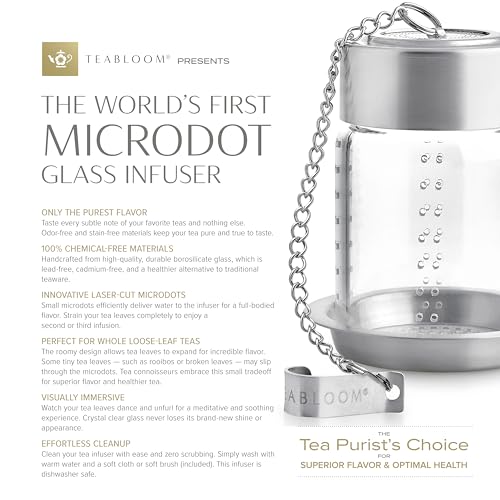 Elegant Glass Tea Infuser