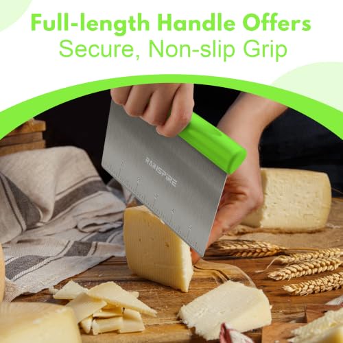 Multi Purpose Stainless Steel Bench Scraper Dough Blender & Pastry Cutter