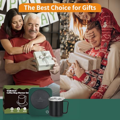 Coffee Mug Warmer Set with Auto Shut Off