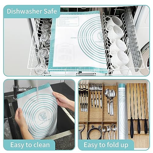 Non Stick Silicone Pastry Mat for Dough Rolling