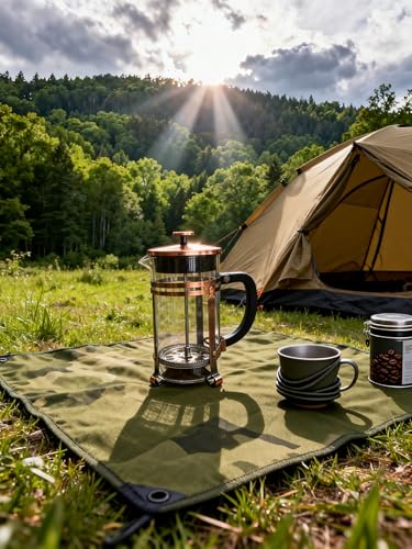 21 oz Bronze French Press Coffee Maker