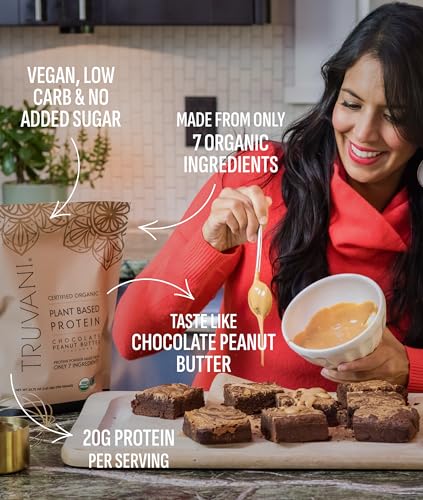 Organic Plant Based Protein Powder (20 Ounce)