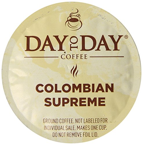 Day To Day Colombian Supreme Light Roast Single Serve Coffee Pods (72 Count)