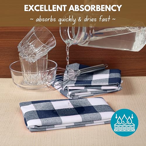 12 Pack Kitchen Towel with Hanging Loop 16x26 inches (12 Count)