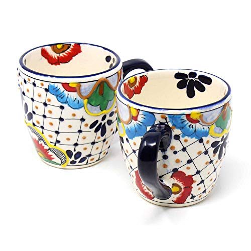 Mexican Pottery Mugs (2 Count)