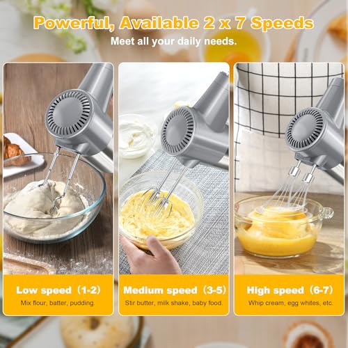 Cordless Electric Hand Mixer (6 Count)