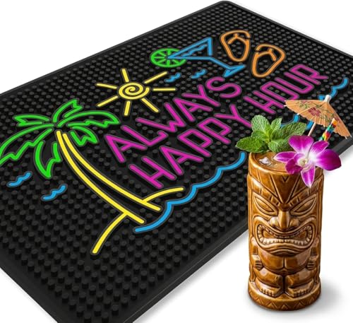 Always Happy Hour Bar Mat