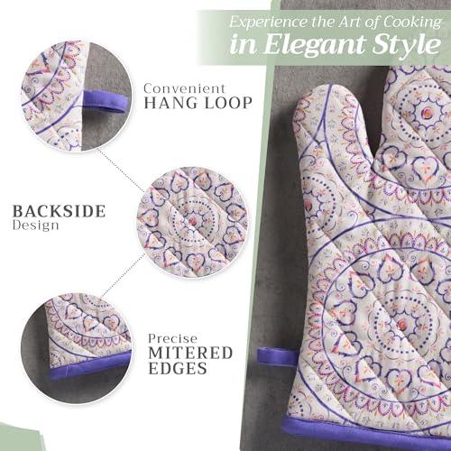 Maison d'Hermine Oven Gloves 100% Cotton Oven Mitt