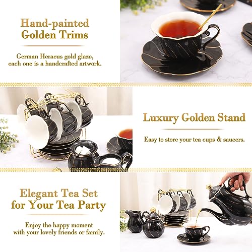 22 pcs Porcelain Tea Set for 6