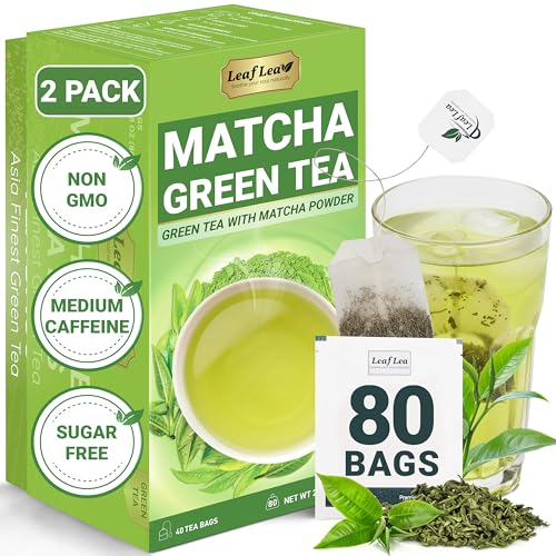 Matcha Green Tea Bags (80 Count)