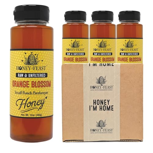 Bulk Raw Orange Blossom Honey (36 Fl Oz)