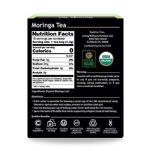 Moringa Tea Herbal Tea (18 Count)