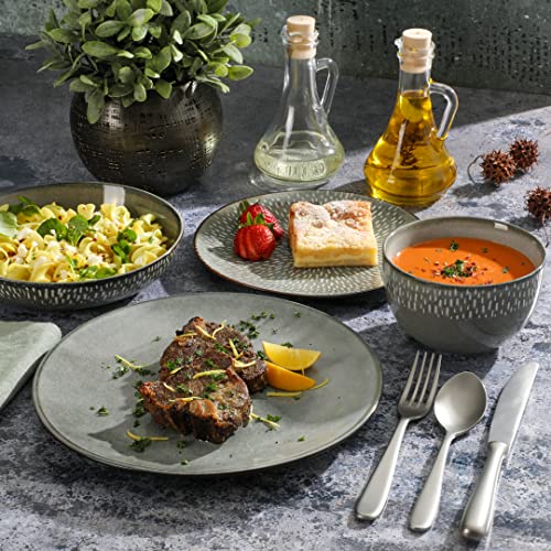 Matisse 16 Piece Double Bowl Dinnerware Set