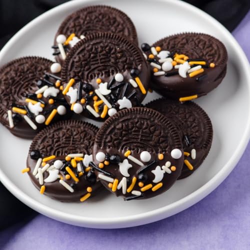 Natural Dye Free Halloween Sprinkles