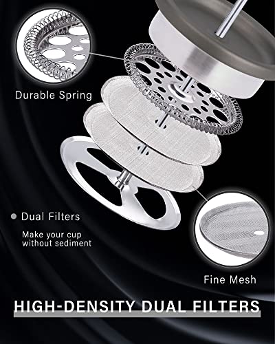 POLIVIAR French Press Coffee Maker