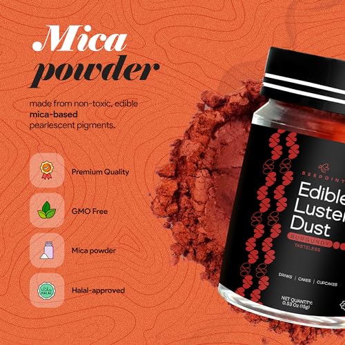 Burgundy Edible Luster Dust 15g