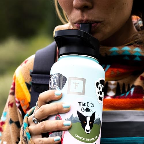 64 oz Wide Mouth Water Bottle with 3 Lids