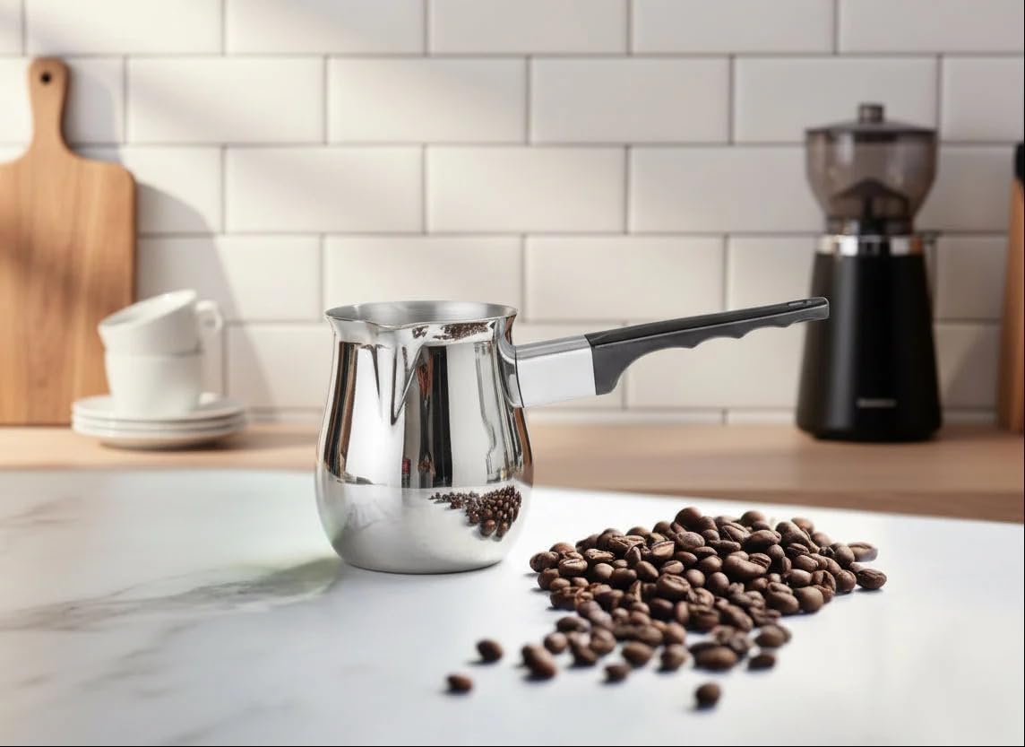 13 Ounce Turkish Cezve Coffee Pot
