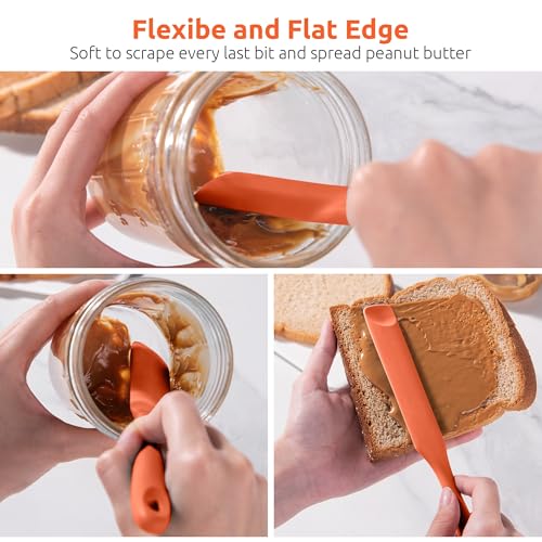Silicone Jar Spatula for Sourdough Starter