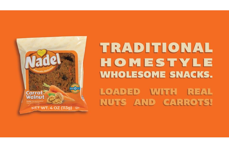 Nadel NATURALLY DELICIOUS CARROT CAKE Slices (48 Ounce)