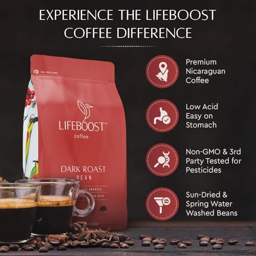 Dark Organic Coffee Beans (12 Ounce)