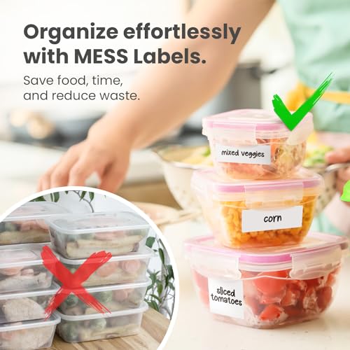 Removable Dry Erase Labels 96 Pk 1x3 in and 1.5 in