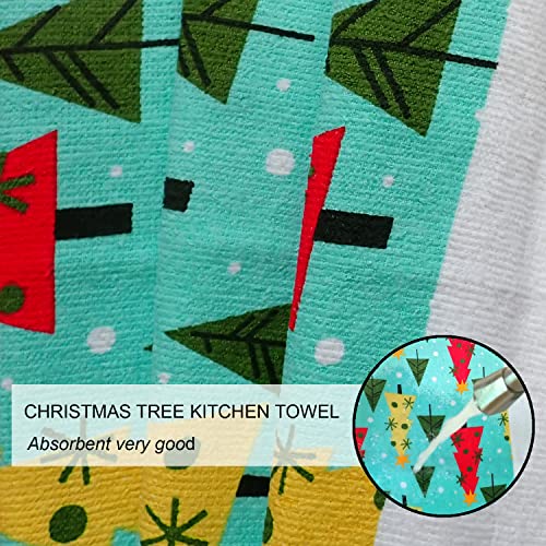 Oven Mitts and Potholders Dish Towles Set 100% Cotton for Perfect for Gifting (16 Ounce)