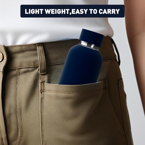 Small Water Bottle 12oz with Clip