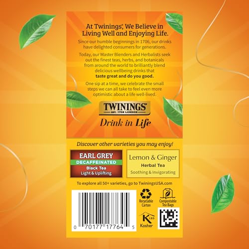 Decaffeinated Lady Grey Black Citrus Tea Bags (120 Count)