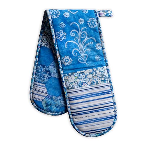 Double Oven Mitts 100% Cotton Double Oven Glove
