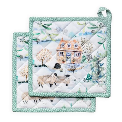 Pot Holders 100% Cotton Potholders (2 Count)