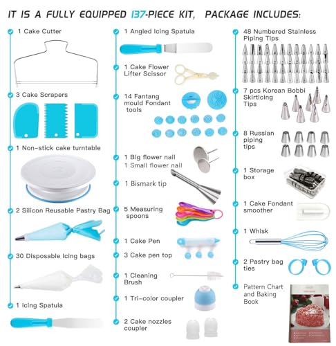 138 Cake Decorating Kit