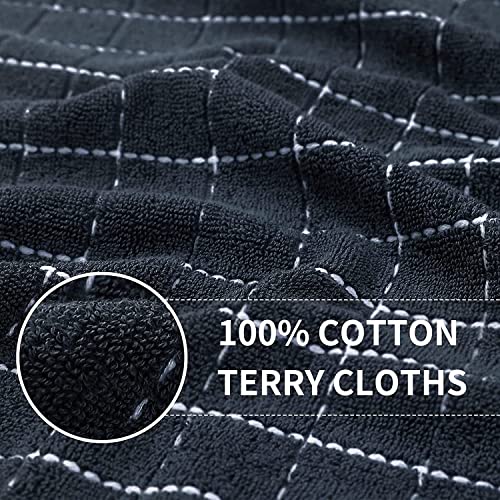 100% Cotton Terry Kitchen Towels (4 Count)