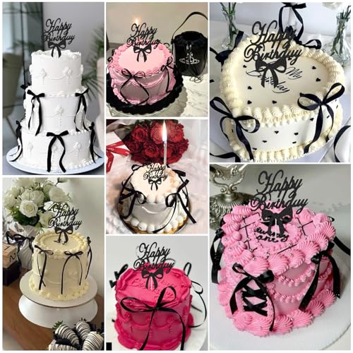 Bow Cake Topper (7 Count)