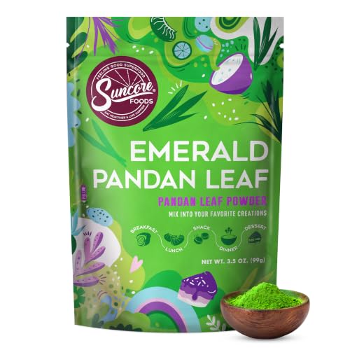 Emerald Pandan Leaf Powder 3.5oz (3.5 Ounce)