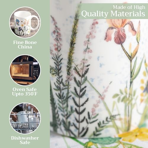 Coffee Mug with Handles Tea Cups