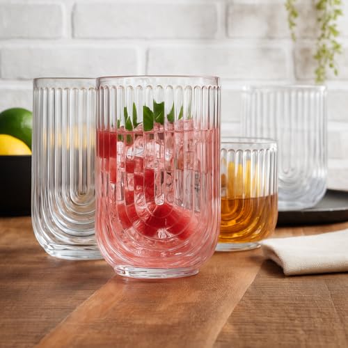 8 Piece Drinking Glass Set (8 Count)