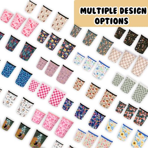 Reusable 3 Pack Iced Coffee Cup Sleeve (3 Count)