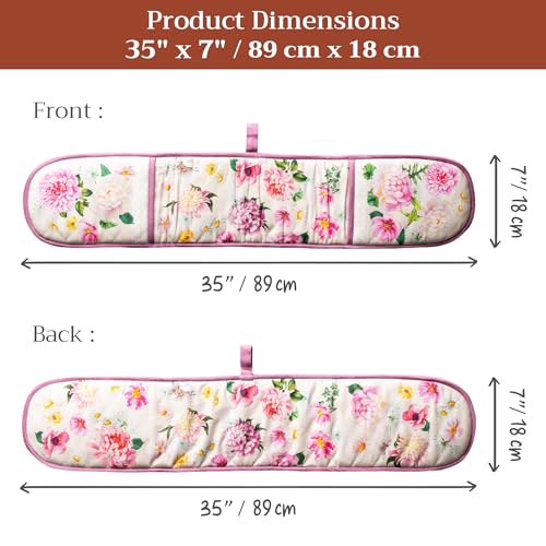 Double Oven Mitts 100% Cotton Double Oven Glove