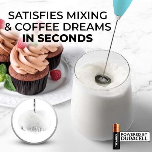 Zulay Powerful Milk Frother for Coffee with Upgraded Titanium Motor