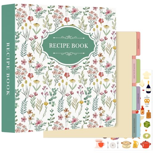 Recipe Binder 8.5x11 3 Ring Kit