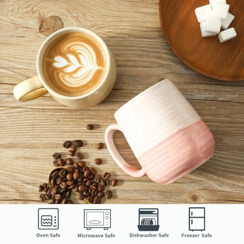 15oz Coffee Mugs Set of 4 (4 Count)