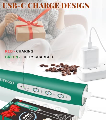 Handheld Milk Frother Wand for Coffee